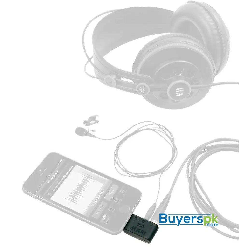 Rode Microphones SC6 Dual TRRS input and Headphone Output for Smartphones - HEADPHONE Rode Microphones SC6 Dual TRRS input and Headphone Output for Smartphones - HEADPHONE